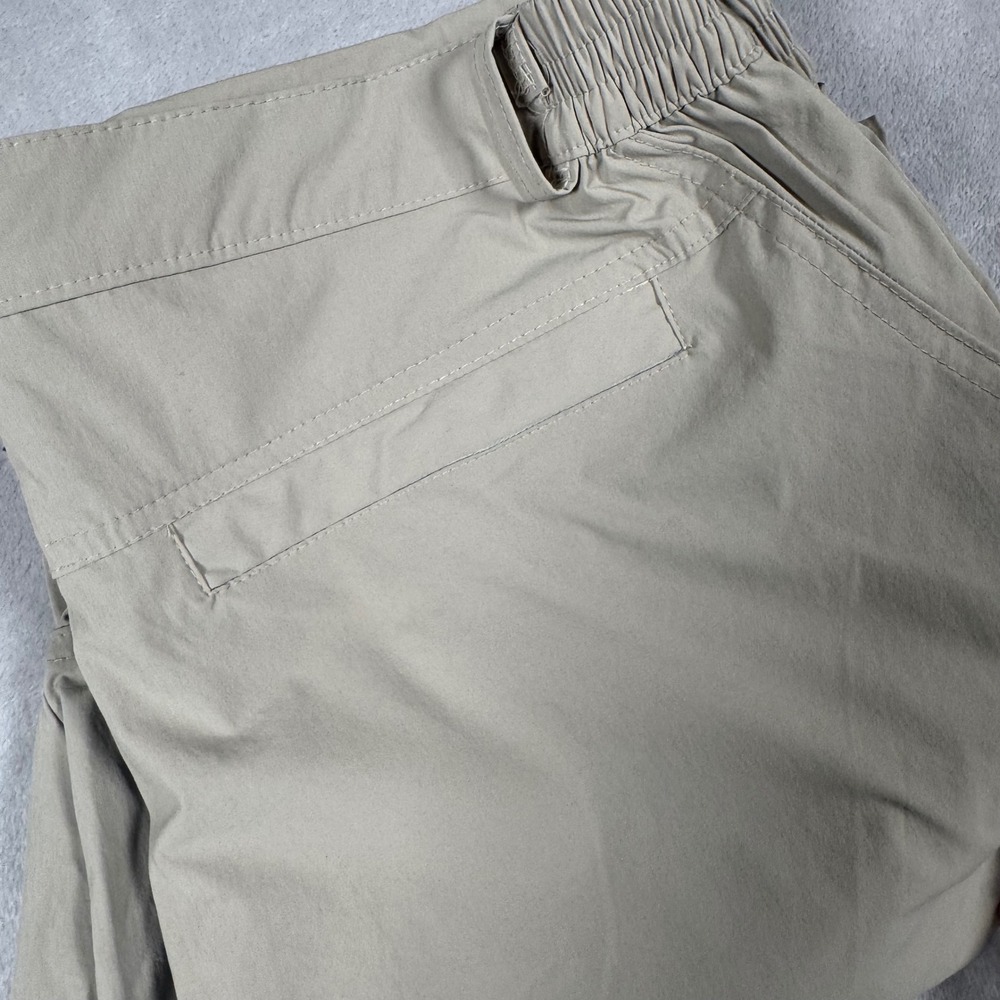 The North Face Convertible Cargo Pants Mens Large Tan Flight Series Hiking